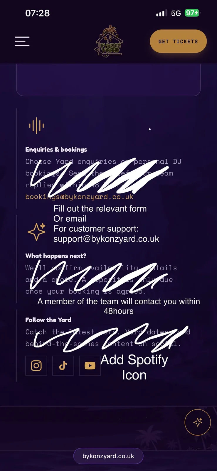 client screenshot