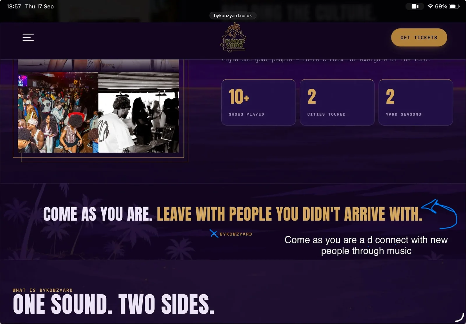 client screenshot
